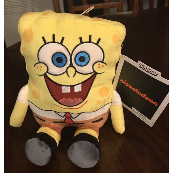 Spongebob Squarepants Nick 90's Phunny Plush 7" by Kidrobot NWT - Picture 1 of 6